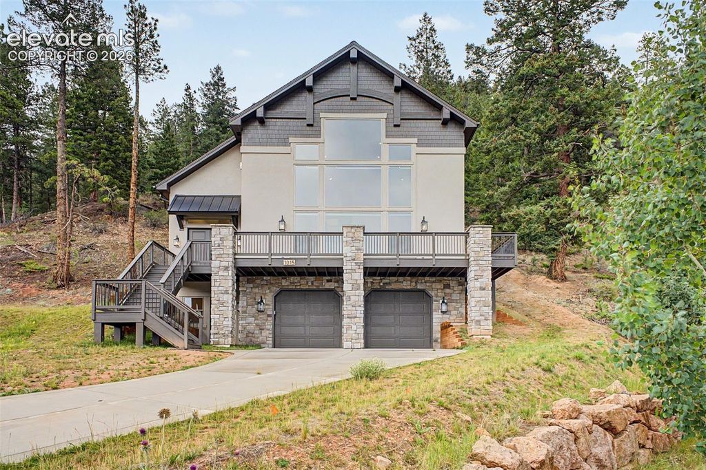 1015 Locklin Way, Woodland Park, CO 80863 — exterior
