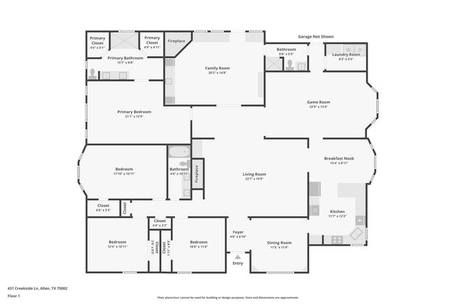 431 Creekside Lane, Allen, TX 75002
