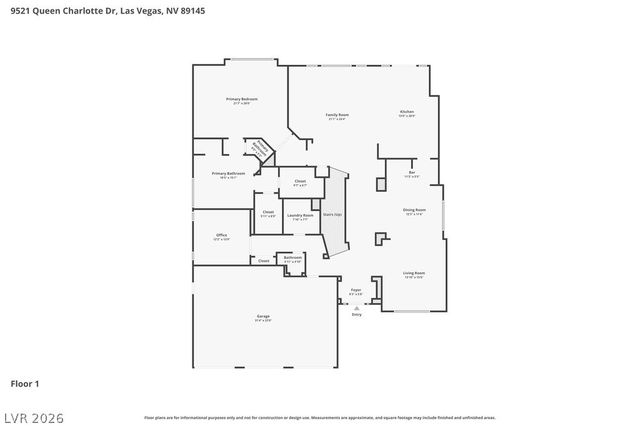 9521 Queen Charlotte Drive, Las Vegas, NV 89145