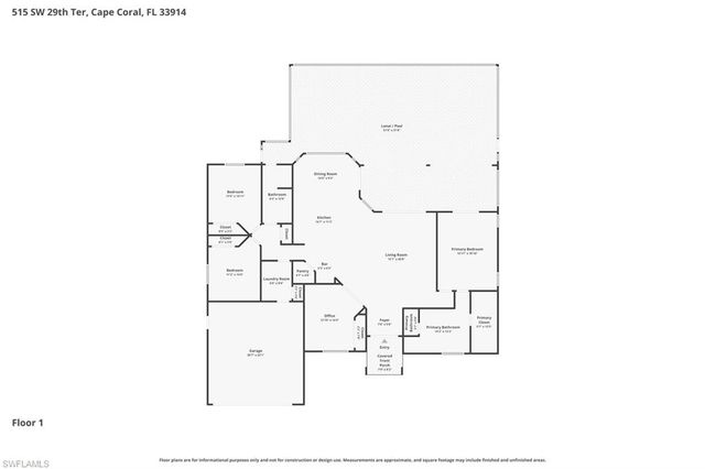 515 SW 29th TER, Cape Coral, FL 33914