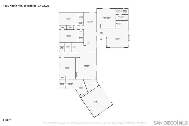1105 North Ave, Escondido, CA 92026