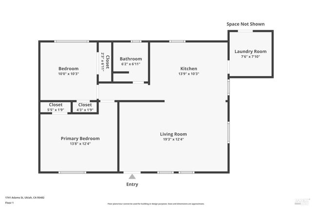 1741 Adams St, Ukiah, CA 95482