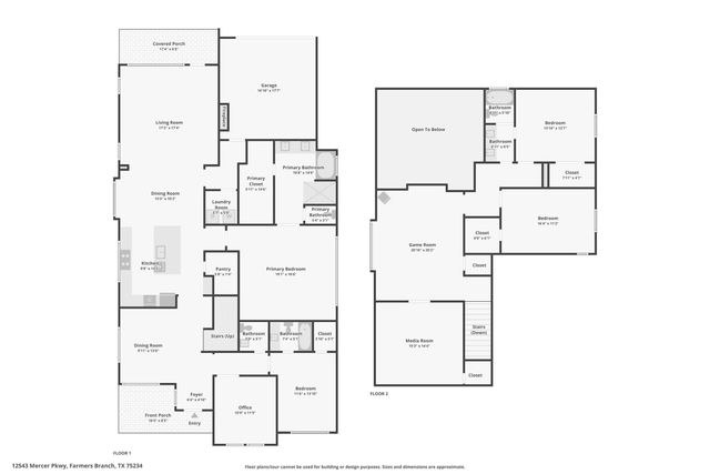12543 Mercer Parkway, Farmers Branch, TX 75234
