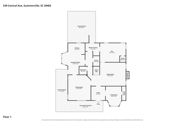 539 Central Avenue, Summerville, SC 29483