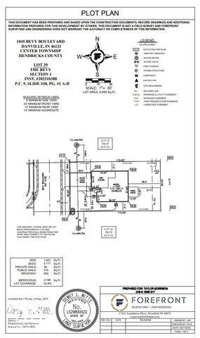 1045 Bevy Boulevard, Danville, IN 46122