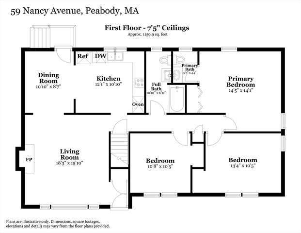 59 Nancy Ave, Peabody, MA 01960