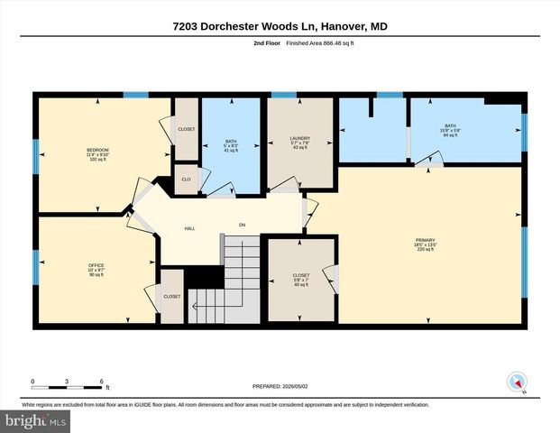 7203 DORCHESTER WOODS LN, Hanover, MD 21076