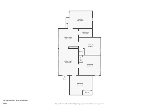 1115 N RICHMOND STREET, Appleton, WI 54911