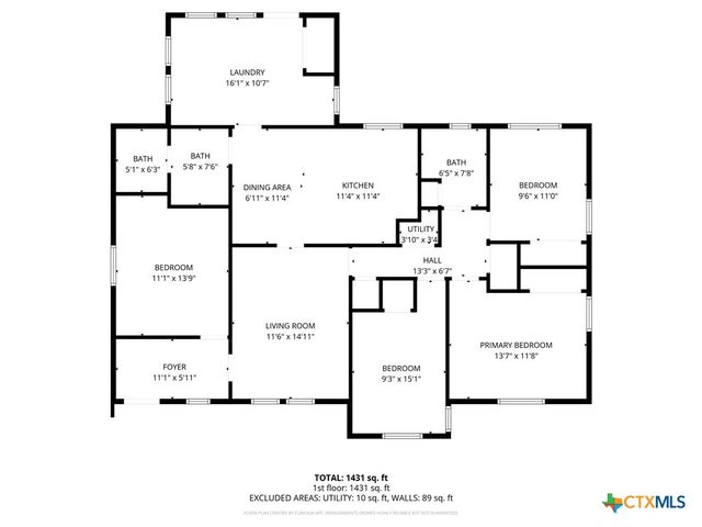 1001 Gilmore Street, Copperas Cove, TX 76522