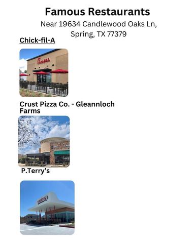 19634 Candlewood Oaks Lane, Spring, TX 77379