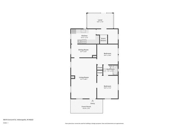 450 N Concord Street, Indianapolis, IN 46222