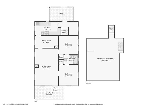450 N Concord Street, Indianapolis, IN 46222