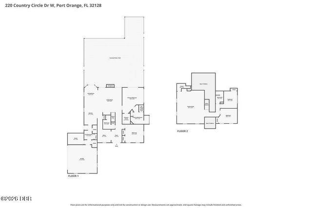 220 Country Circle Drive W, Port Orange, FL 32128