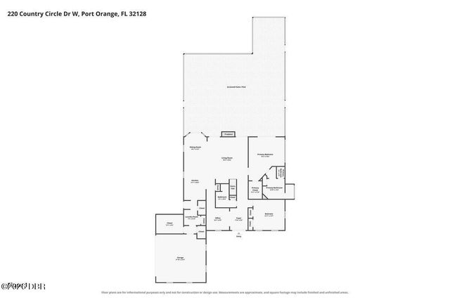 220 Country Circle Drive W, Port Orange, FL 32128