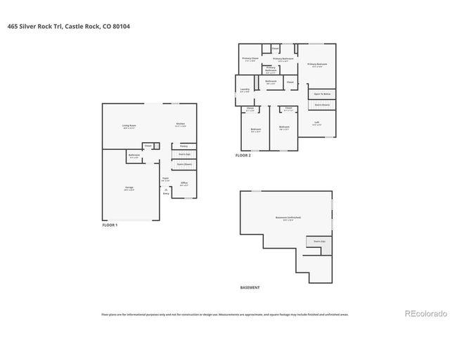 465 Silver Rock Trl, Castle Rock, CO 80104