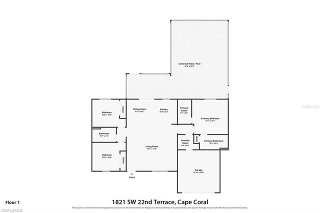 1821 SW 22nd TER, Cape Coral, FL 33991