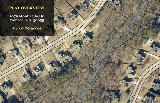 1079 Monticello Drive, Monroe, GA 30655