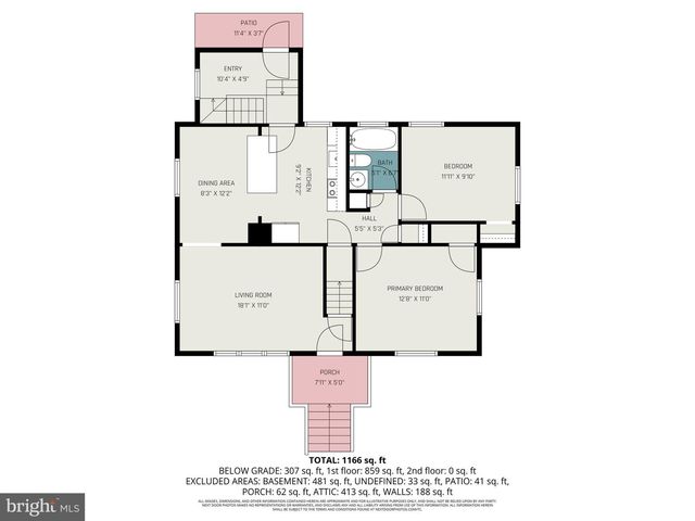 4818 RIDGE RD, Rosedale, MD 21237