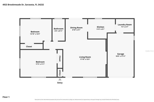 4923 BROOKMEADE DRIVE, Sarasota, FL 34232