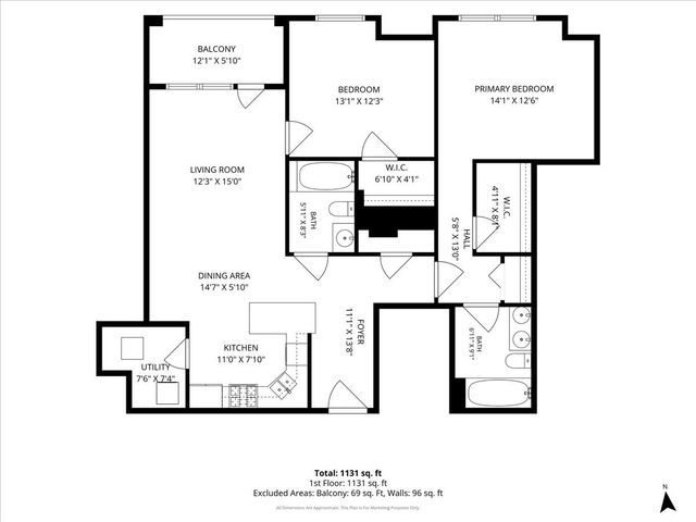 1124 LAKE Street 503, Oak Park, IL 60301