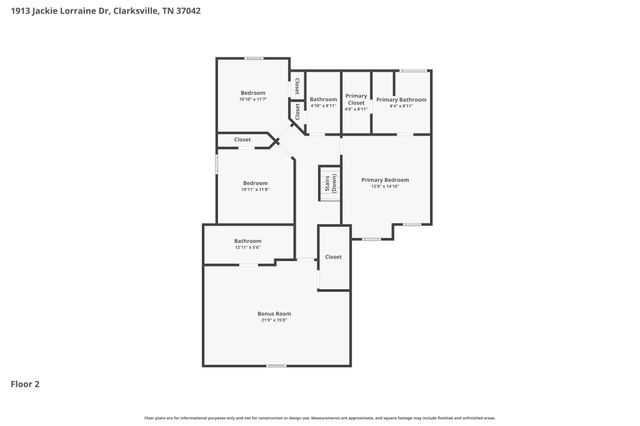 1913 Jackie Lorraine Dr, Clarksville, TN 37042