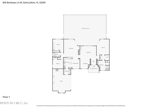 845 BUCKEYE Lane W, Jacksonville, FL 32259
