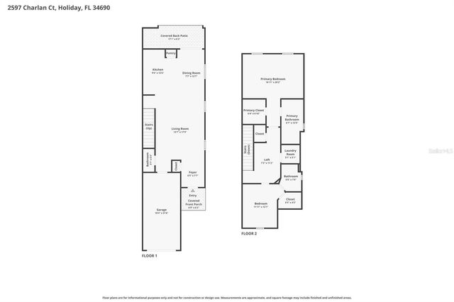 2597 CHARLAN, Holiday, FL 34690