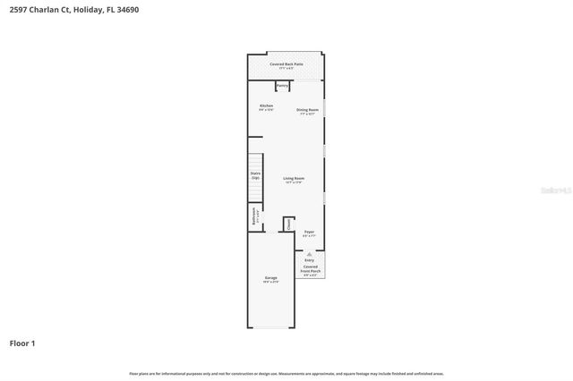 2597 CHARLAN, Holiday, FL 34690