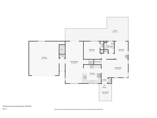5510 James Avenue N, Brooklyn Center, MN 55430