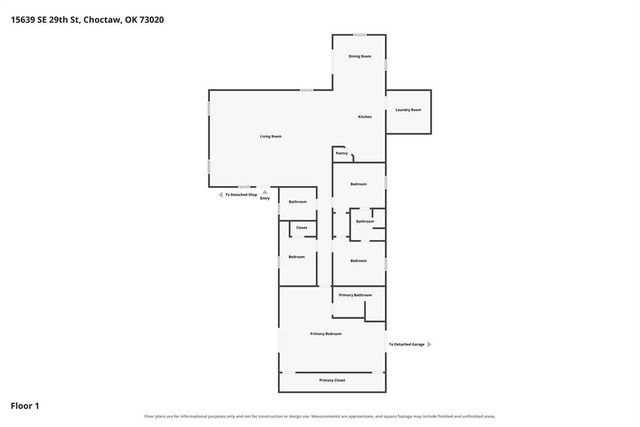 15639 SE 29th Street, Choctaw, OK 73020