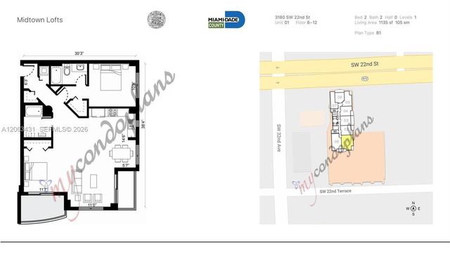 3180 SW 22nd Ter 601, Miami, FL 33145