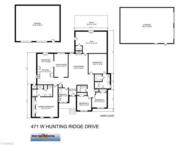 471 W Hunting Ridge Drive, Thomasville, NC 27360