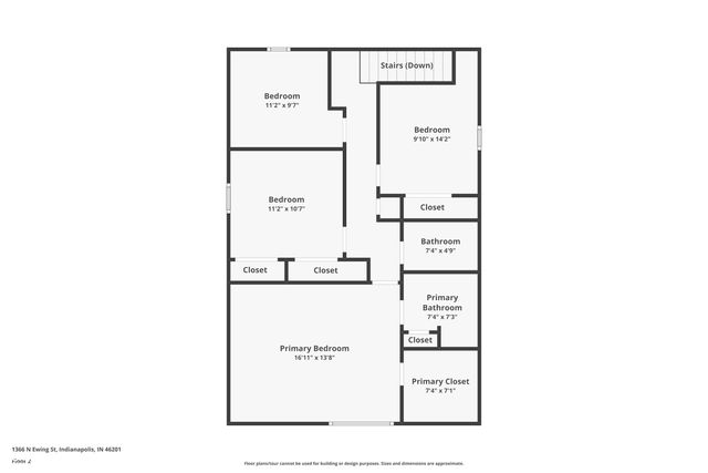 1366 N Ewing Street, Indianapolis, IN 46201