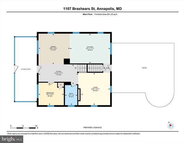 1107 BRASHEARS ST, Annapolis, MD 21403