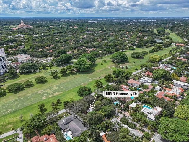 665 N Greenway Dr, Coral Gables, FL 33134
