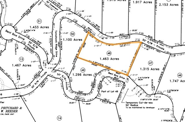 1.46 acres, Lot 48 Tomahawk Ridge Drive Lot 48, Lenoir, NC 28645