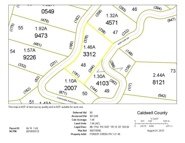 1.46 acres, Lot 48 Tomahawk Ridge Drive Lot 48, Lenoir, NC 28645