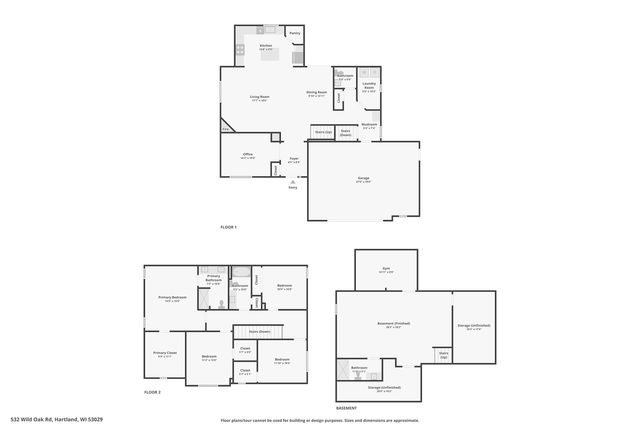 532 Wild Oak ROAD, Hartland, WI 53029