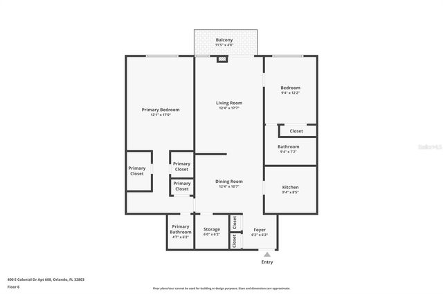 400 E COLONIAL DRIVE 608, Orlando, FL 32803