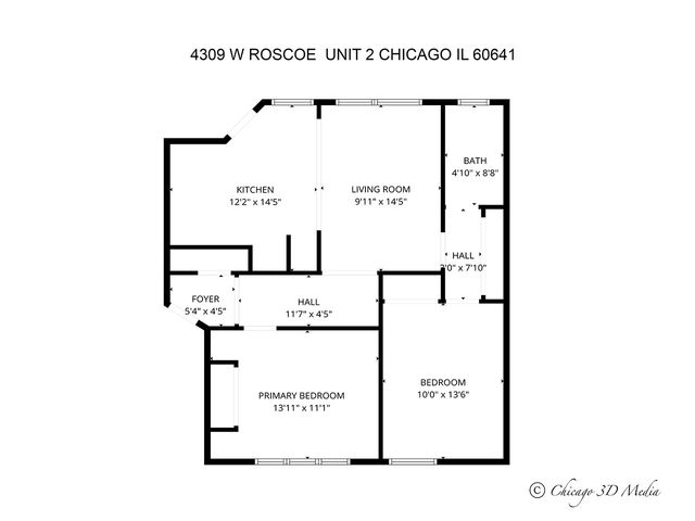 4309 W Roscoe Street 2, Chicago, IL 60641