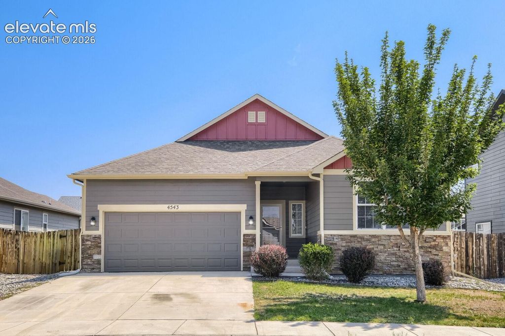 4543 Dancing Rain Way, Colorado Springs, CO 80911 — exterior