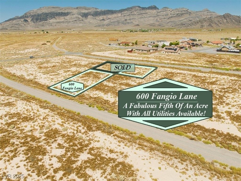 600 Fangio Lane, Pahrump, NV 89060