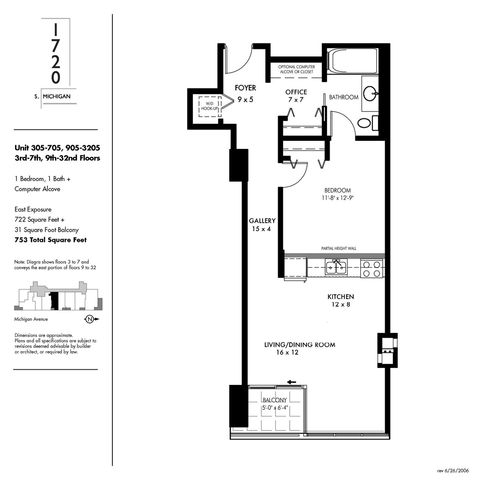 1720 S Michigan Avenue 1805, Chicago, IL 60616