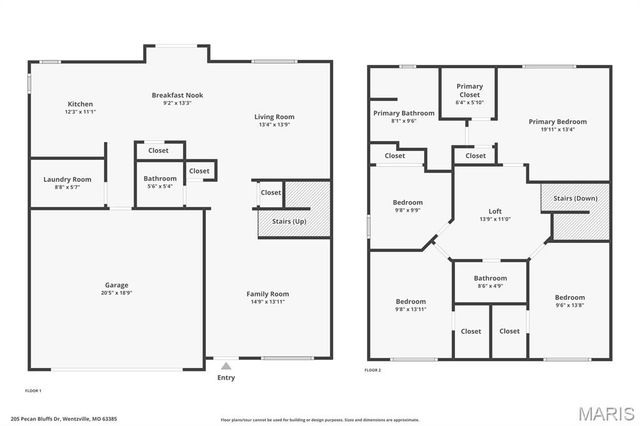 205 Pecan Bluffs Drive, Wentzville, MO 63385