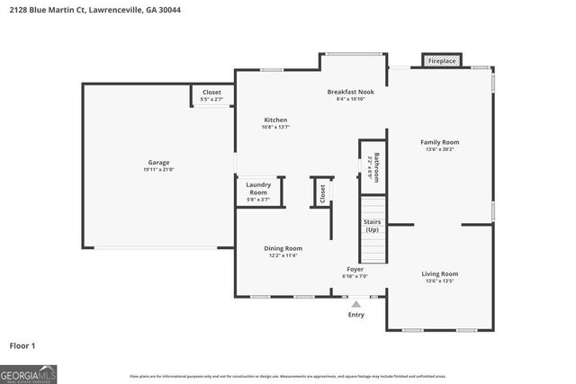 2128 Blue Martin Court, Lawrenceville, GA 30044