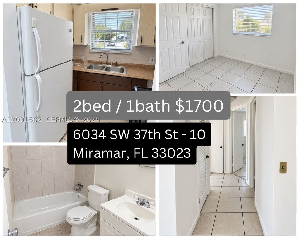 6034 SW 37th St 10, Miramar, FL 33023