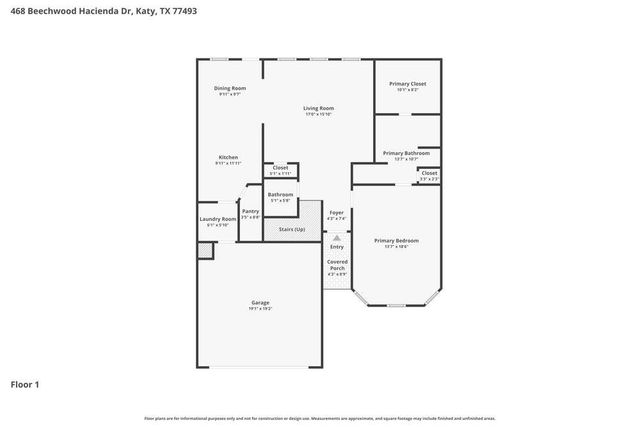 468 Beechwood Hacienda Drive, Katy, TX 77493