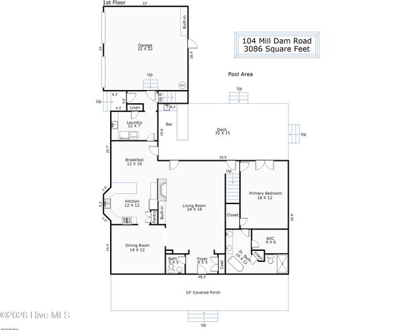 104 Mill Dam Road, Hampstead, NC 28443