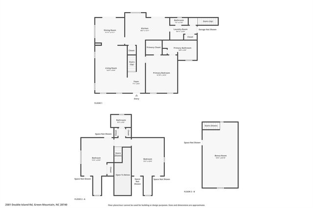 2581 Double Island Road, Green Mountain, NC 28740