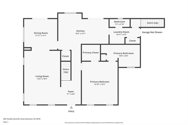 2581 Double Island Road, Green Mountain, NC 28740